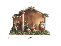 PETITE CRÈCHE DE NOËL AVEC PERSONNAGES